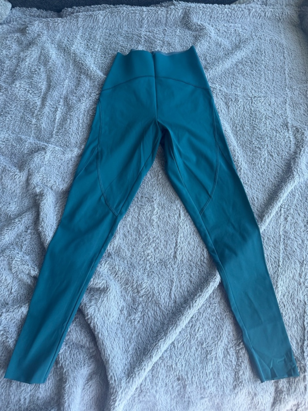 Oysho High-Waist Teal Leggings
